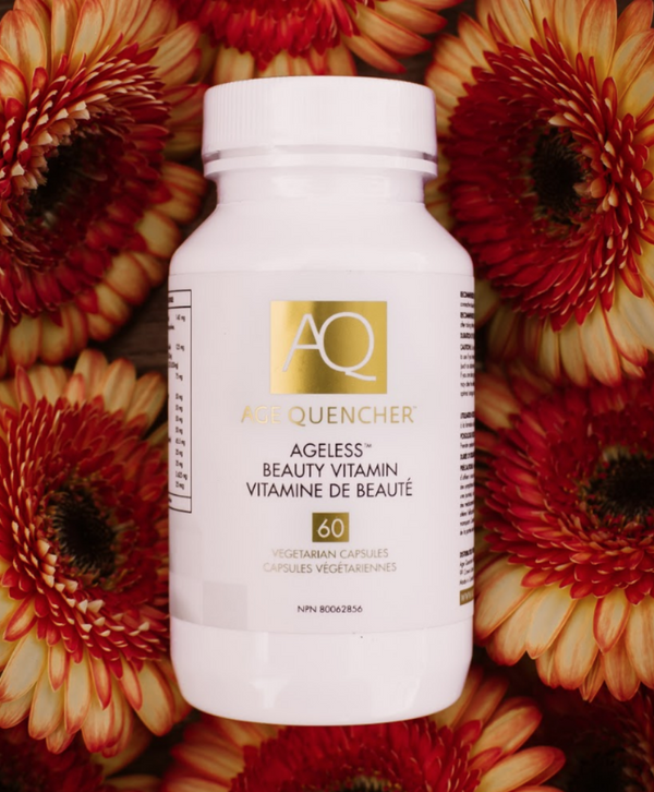 A BEAUTIFUL MIND X AGELESS ANTIOXIDANT CAPSULES AGE QUENCHER™ 